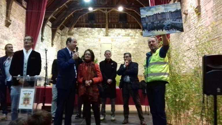 « Les bassins de Honfleur » en peinture admirés par 2 133 visiteurs