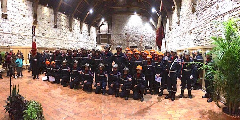 Les sapeurs-pompiers de Honfleur fêtent la Sainte-Barbe