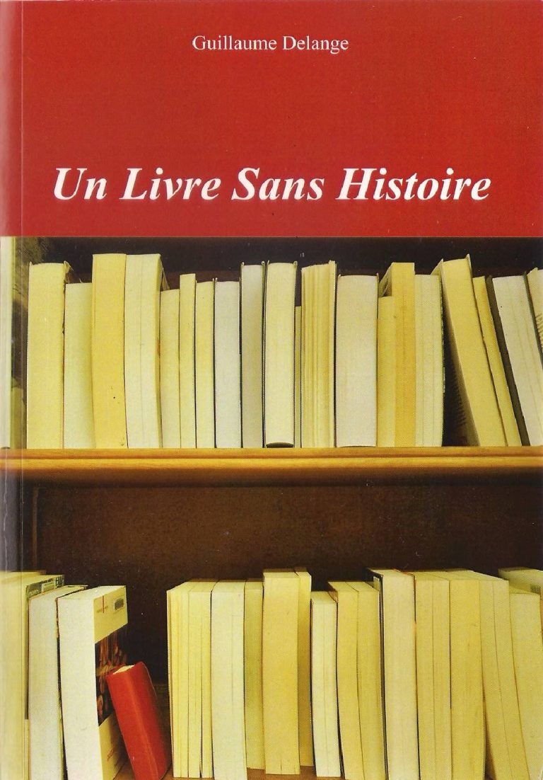 Un Livre sans histoire de Guillaume Delange