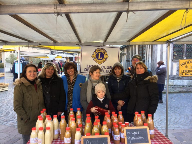 La soupe du Lions club pour les Restos du cœur