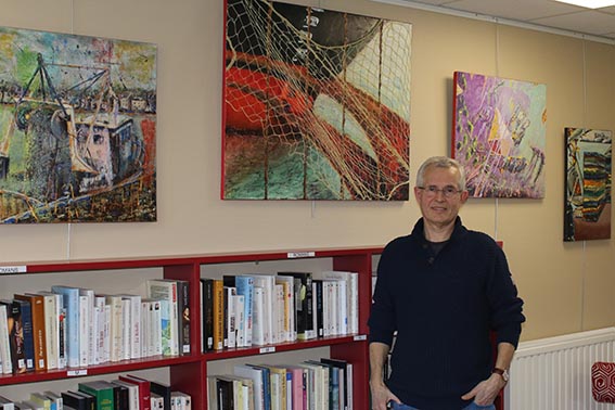Equemauville : Dominique Naulet expose ses peintures à l’Espace Culturel F. Sagan