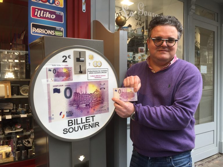 Un billet de banque à l’effigie de Honfleur
