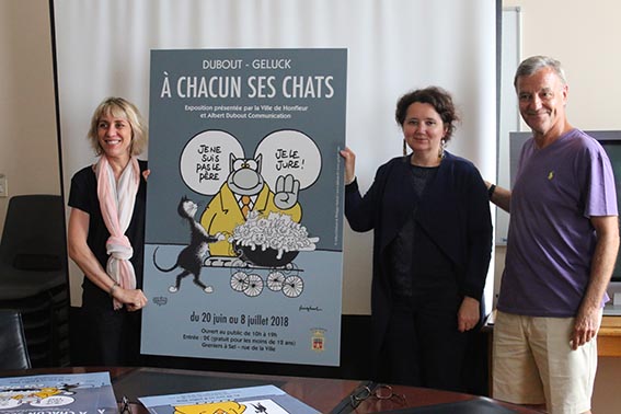 Philippe Geluck et Albert Dubout : A chacun son chat !