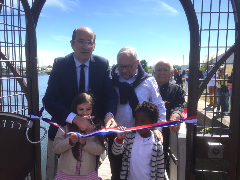 Inauguration officielle des nouvelles installations du Cercle Nautique Honfleurais.