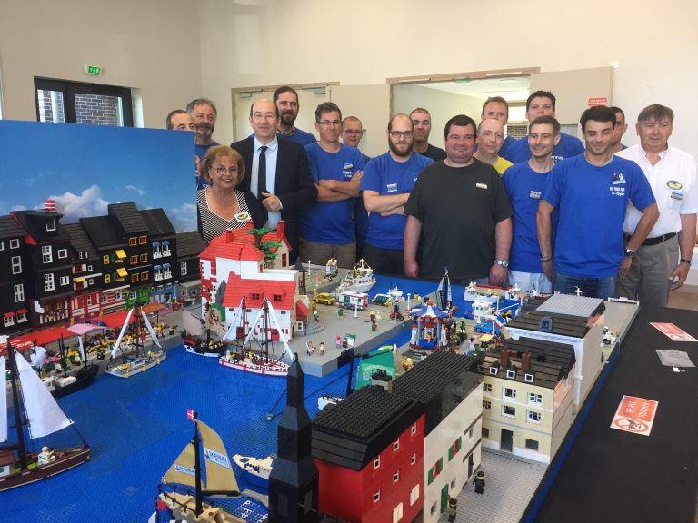 Encore quelques heures pour admirer « Honfleur en Lego » à la salle Carnot…