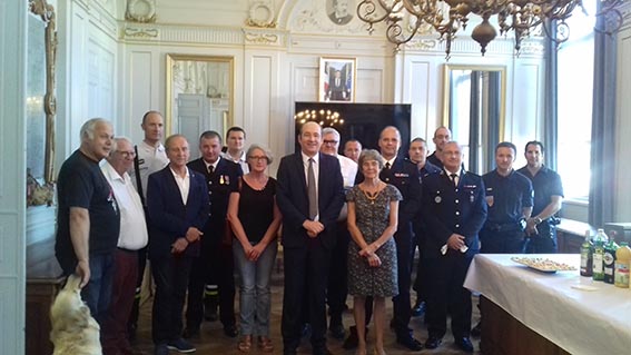 Les CRS en renfort à Honfleur pour la saison estivale…