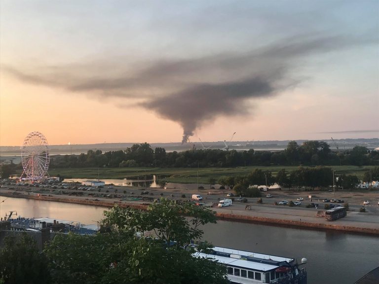 Un incendie au Havre provoque la panique à Honfleur…
