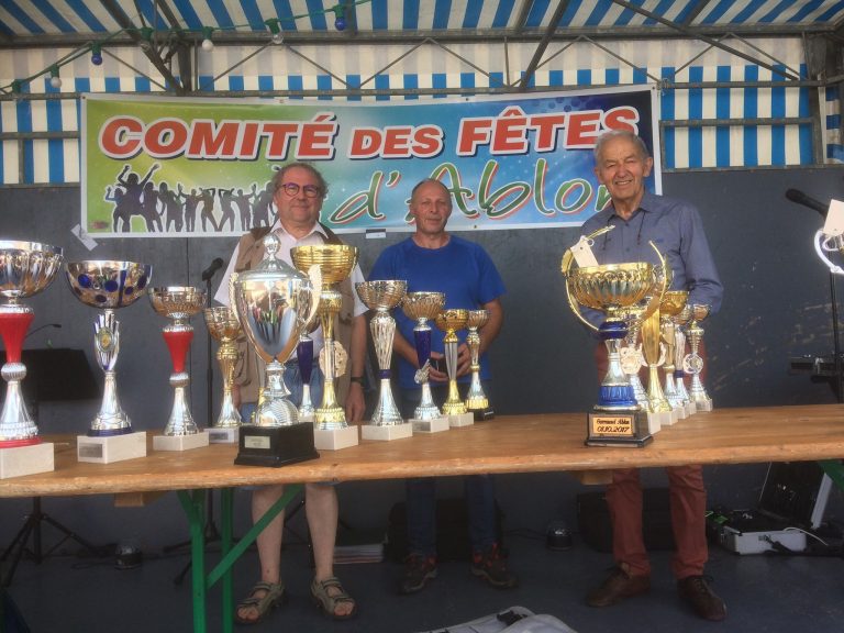 Les pilotes du carrousel d’Ablon à l’honneur…