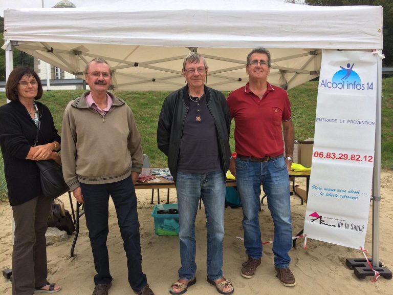 L’association « Alcool info14 » était sur la plage de Honfleur…