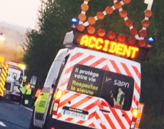 Une voiture à contresens sur l’autoroute A29 fait 2 blessés légers…