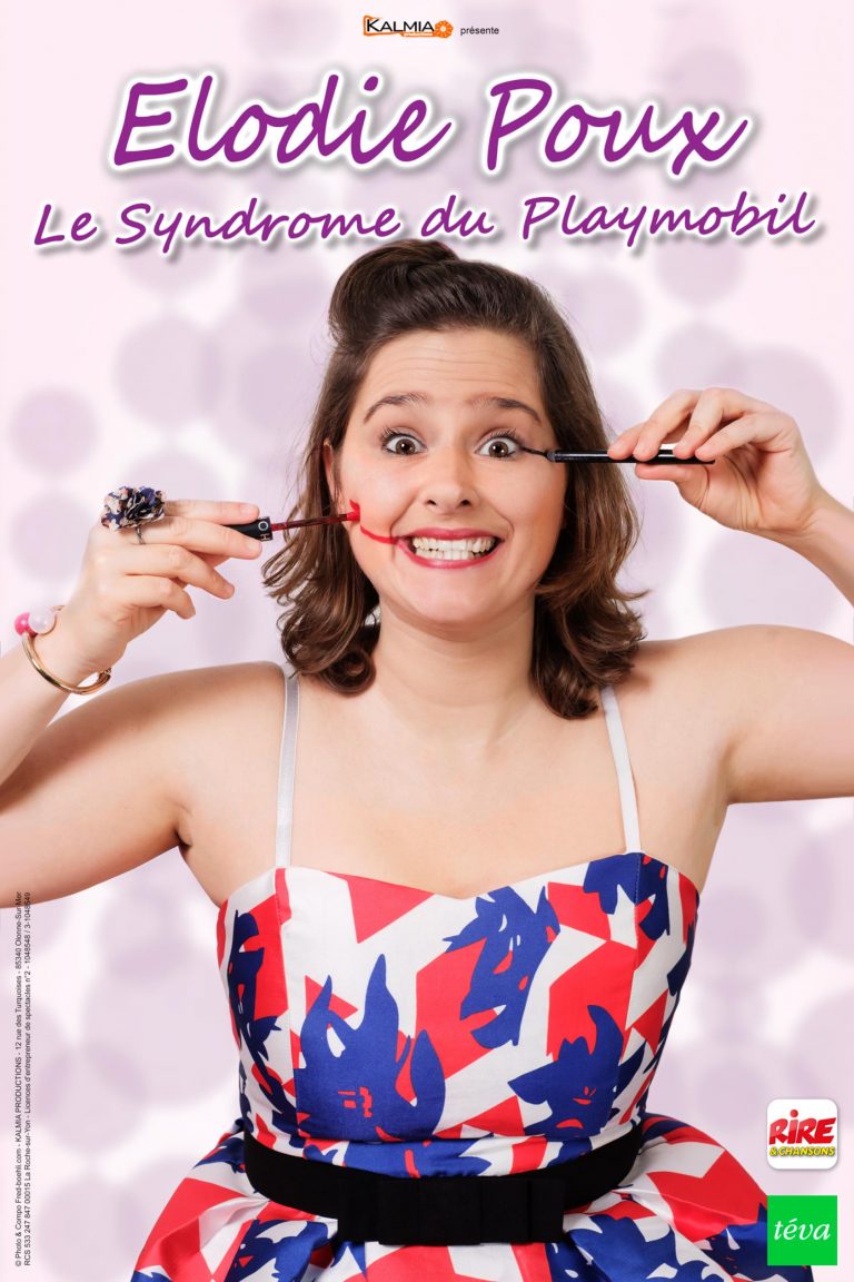HONFLEUR INFOS  :  Élodie Poux à « Estuaire d’en rire » : Laissez-vous contaminer par le Syndrôme du Playmobil !