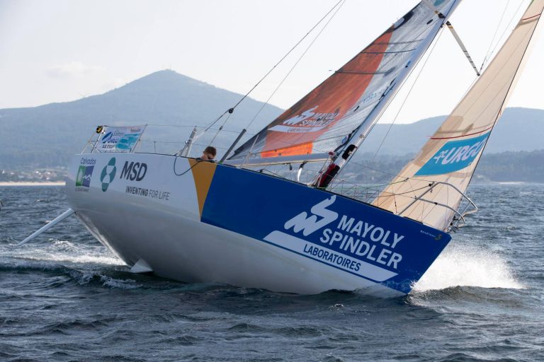 La Solitaire Le Figaro : Le Honfleurais Pierre-Louis Attwell est bien arrivé en Espagne