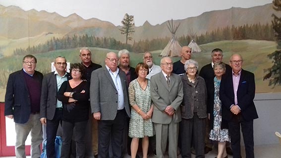 Les anciens de Gonneville-sur-Honfleur déjeunent au Far West