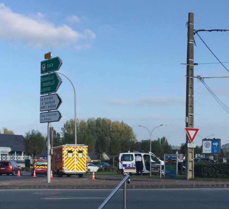 Un motard percuté au rond-point du Poudreux…