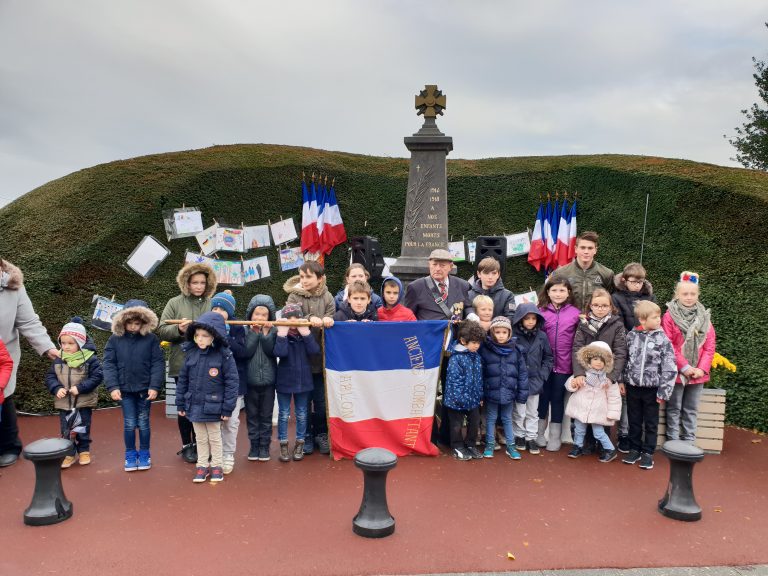 Les ablonais fêtent l’armistice…