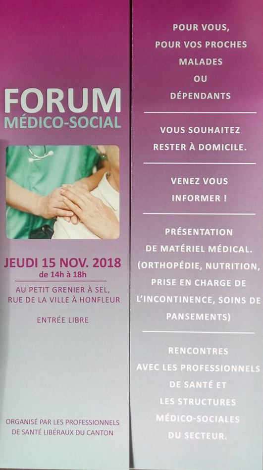 Le Pôle de Santé Libéral en Ambulatoire organise son forum à Honfleur…