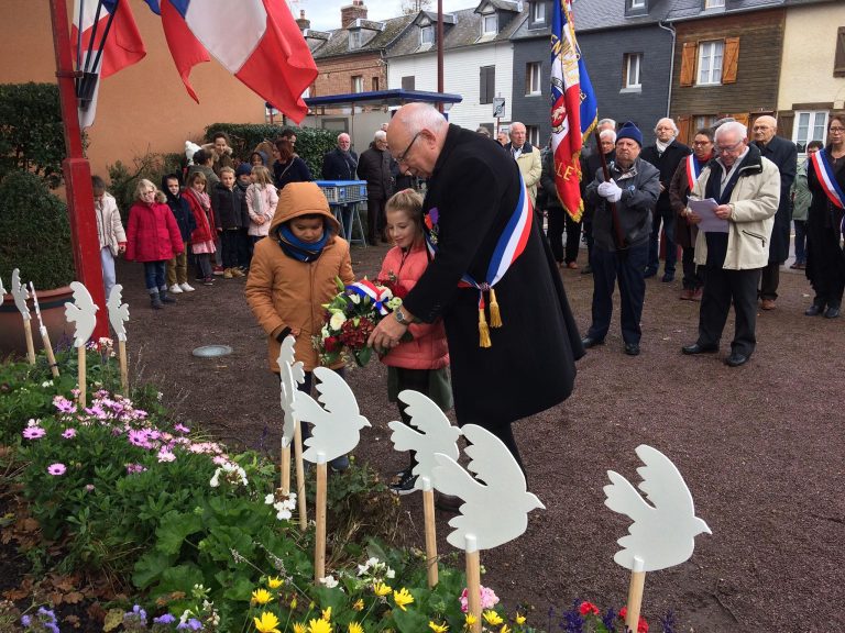 Commémoration du 11 Novembre à Equemauville et Gonneville-sur-Honfleur…