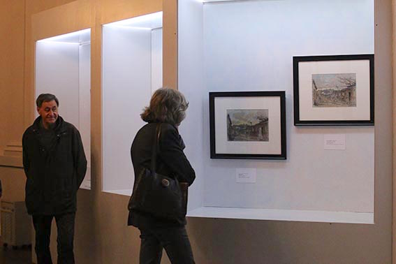 Le « Honfleur de la Grande Guerre » en aquarelles au Musée E. Boudin