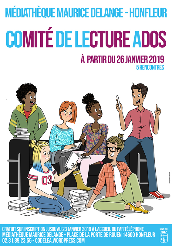 Le comité de lecture ados 2019 débute samedi…