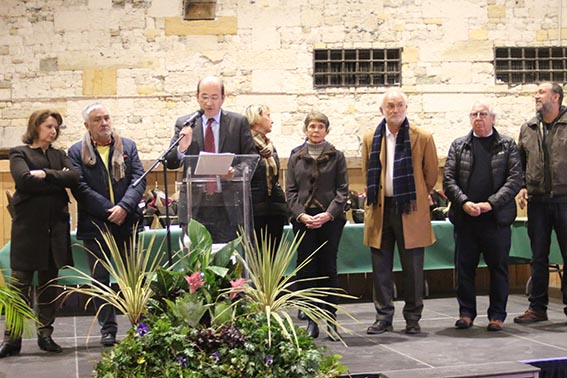 Les vœux de Michel Lamarre, le maire de Honfleur…