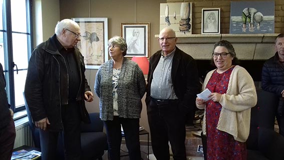 Josiane Lecoq et Maurice Bourgeois exposent leurs œuvres à Equemauville