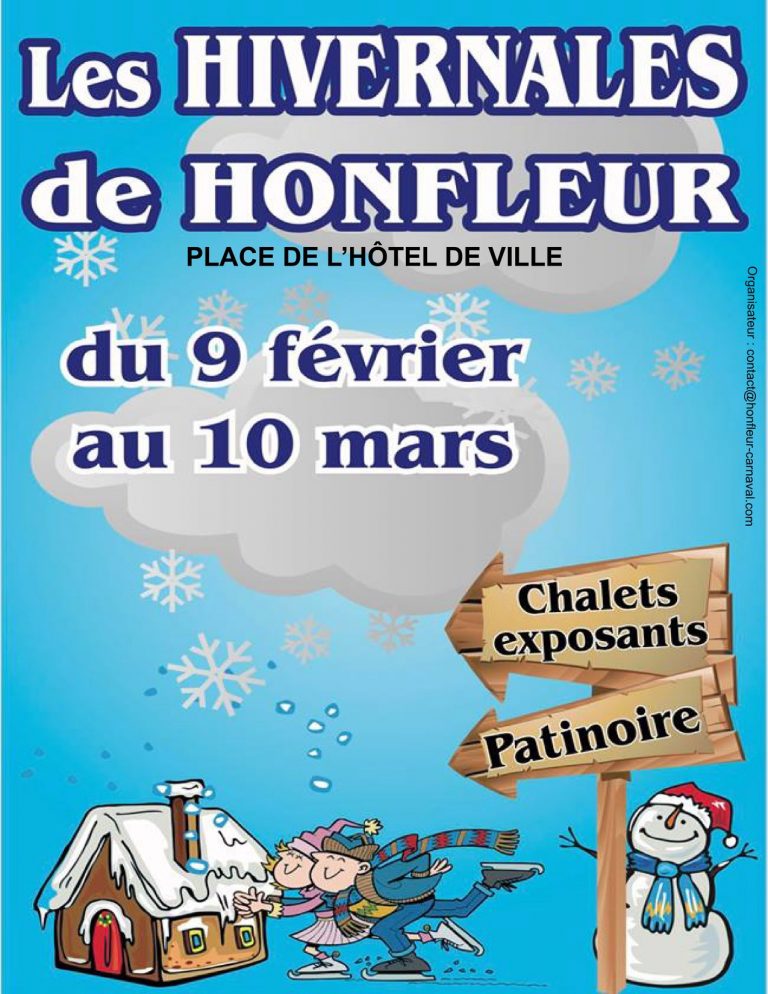 Samedi c’est le retour des « Hivernales de Honfleur »