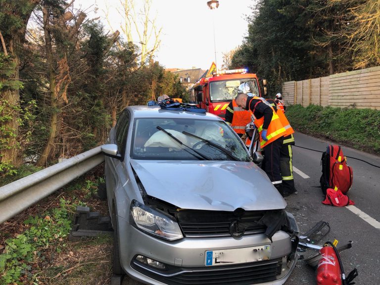 Une collision entre deux voitures fait 3 blessés sur la commune de Vasouy