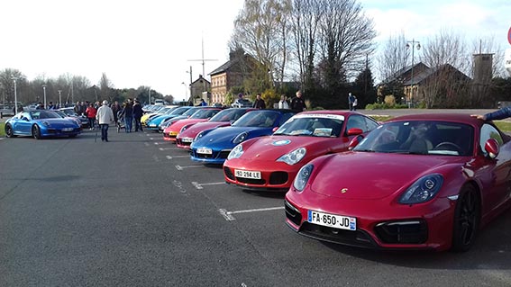 Plus de 500 Porsches ce week-end à Honfleur