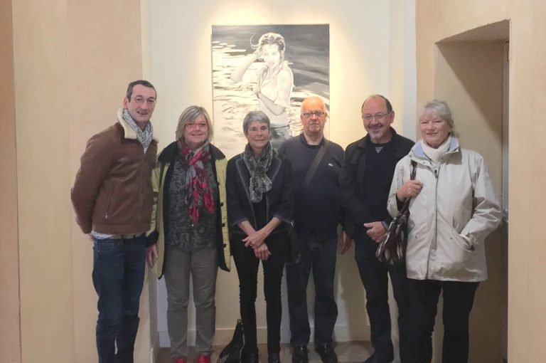 L’école d’art graphique de l’estuaire expose à la mairie.