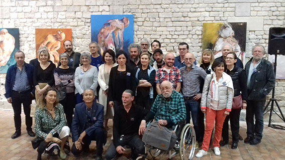 Inauguration officielle de l’exposition Contre-Courant aux greniers à sel.