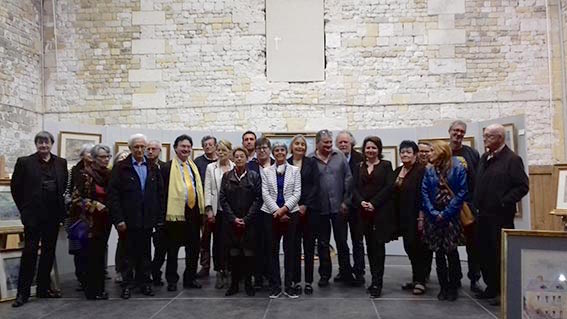 Honfleur inaugure l’exposition de l’Académie des Artistes Honfleurais