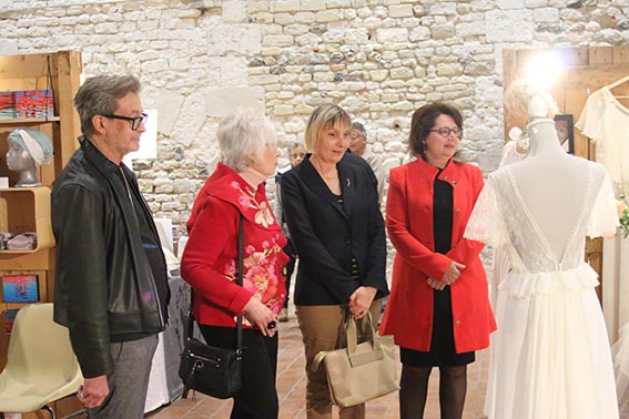 Le Salon du Lin au Grenier à sel inauguré