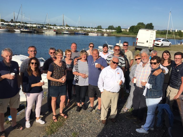 Les membres du Cercle Nautique Honfleurais ont la pêche