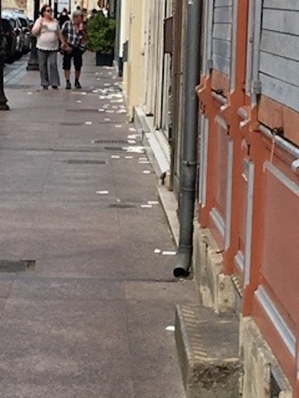 Grosse colère chez les commerçants de la rue de la République