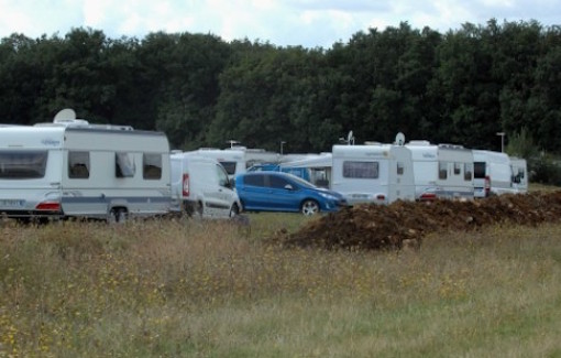 Gonneville-sur-Honfleur : Les gens du voyage investissent en force un champ privé