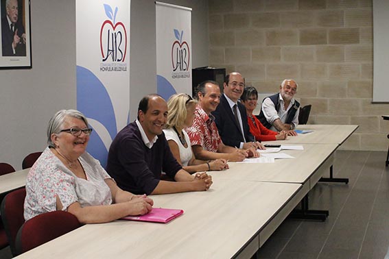 Convention de partenariat entre JSF et la CCPH-B