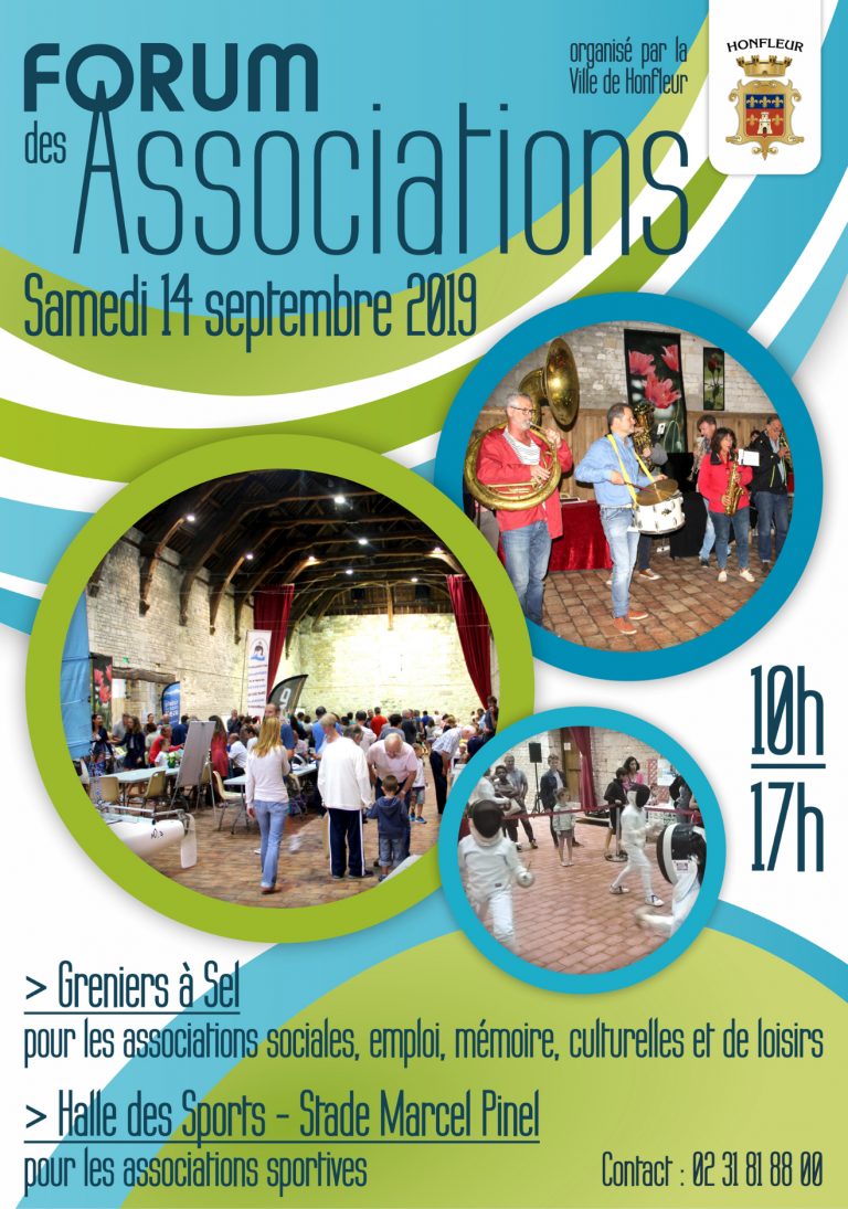 Samedi 14 septembre « Forum des Associations Honfleuraises »
