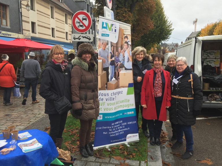 L’association AVF de Honfleur accueille les nouveaux arrivants