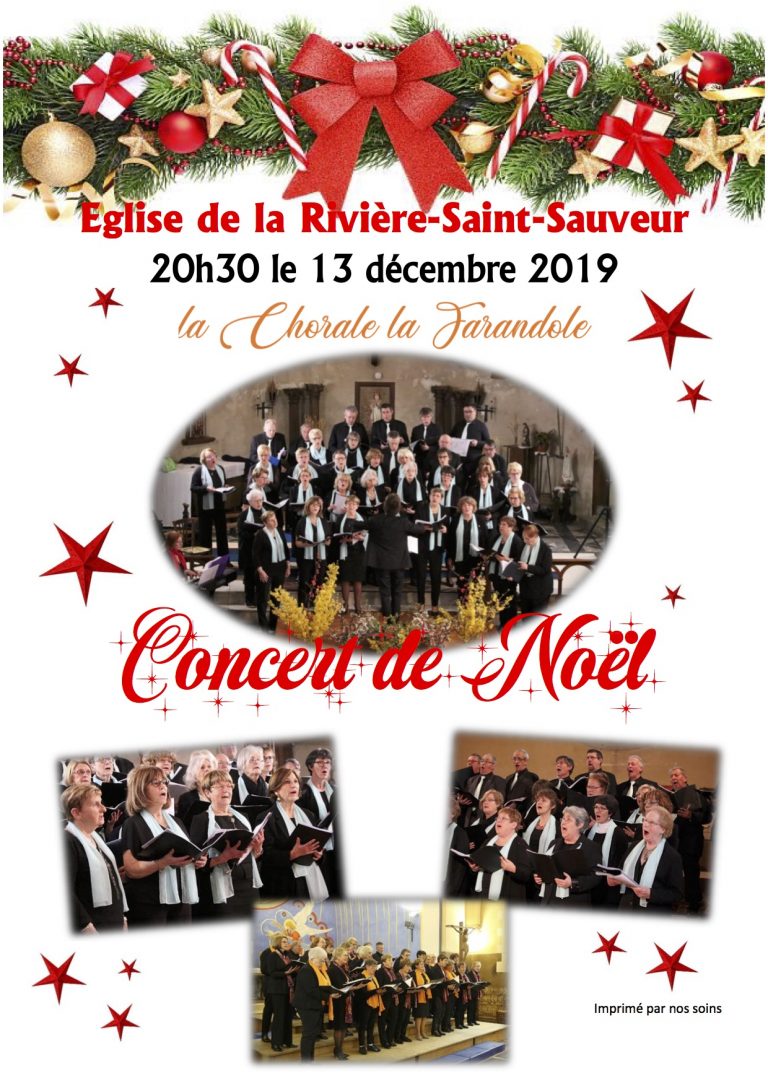 Concert de Noël à La Rivière Saint-Sauveur