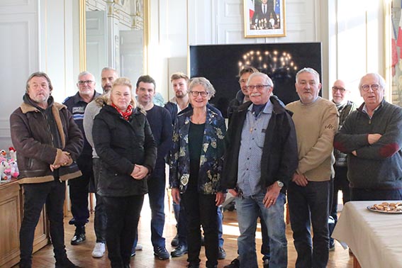 Les forains reçus à la mairie de Honfleur