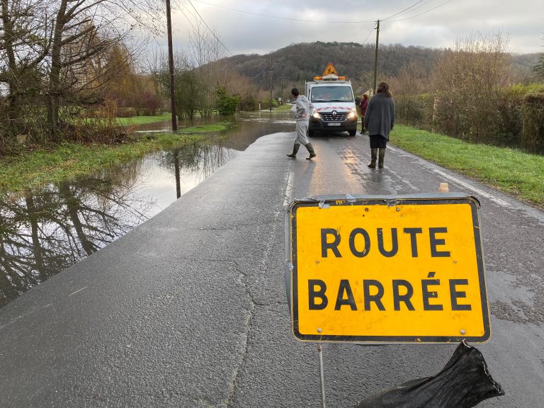 Ablon : Nouvelle inondation dans le quartier du Noyer….