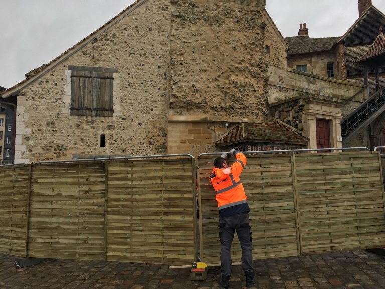 Poursuite des travaux de réhabilitation de La Lieutenance
