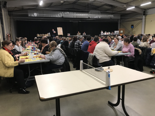 Salle quasi comble pour la 3ème édition du loto du CHTT