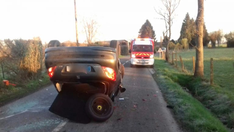 Un accident de la circulation fait deux blessés légers à Genneville