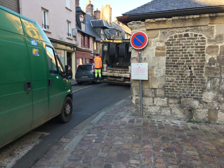 Le point sur la collecte des ordures ménagères sur le secteur de Honfleur.