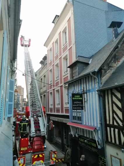 Honfleur : Feu d’appartement rue de l’Homme de Bois…