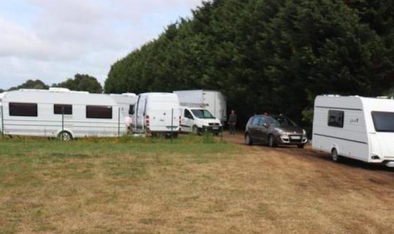 En plein confinement, des gens du voyage s’installent en toute illégalité à Gonneville-sur-Honfleur