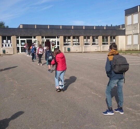 Une rentrée sous le signe du déconfinement au collège Alphonse Allais…