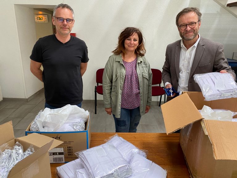 La grosse galère pour la livraison des masques à la CCPH-B