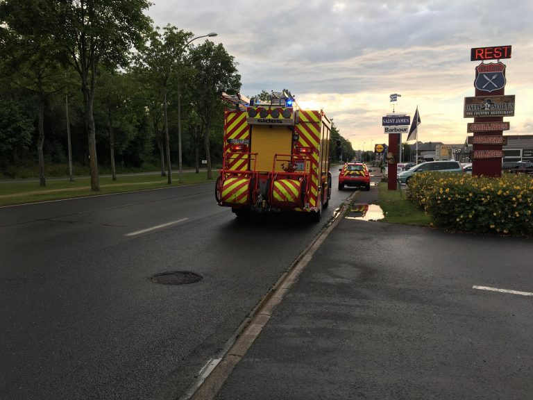 Fumée suspecte dans un restaurant de Honfleur